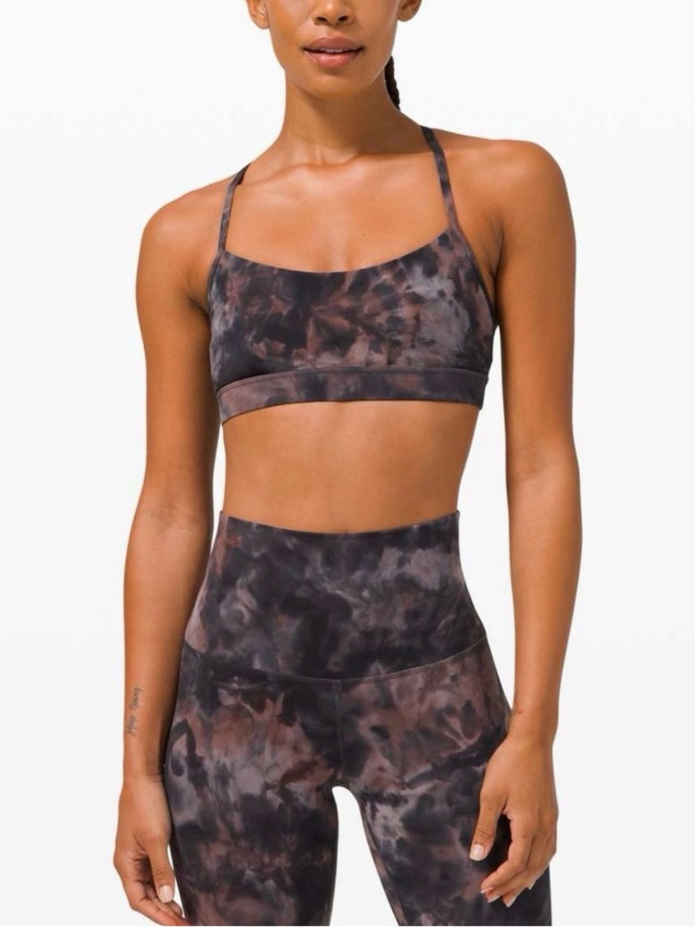 lululemon Align diamond die leggings high rise and matching bra